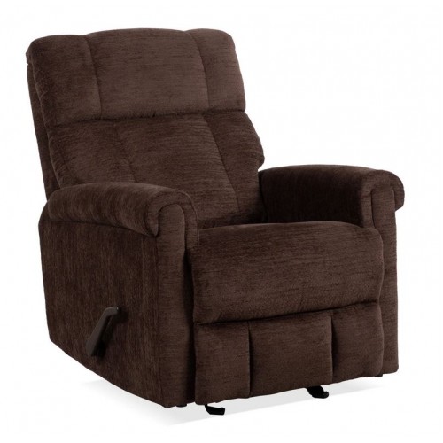 Classic Buffalo Fabric Perfect Match Gliding Recliner