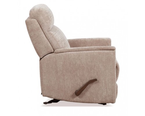 Compact Shoreline Fabric Perfect Match Gliding Recliner