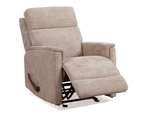 Compact Shoreline Fabric Perfect Match Gliding Recliner