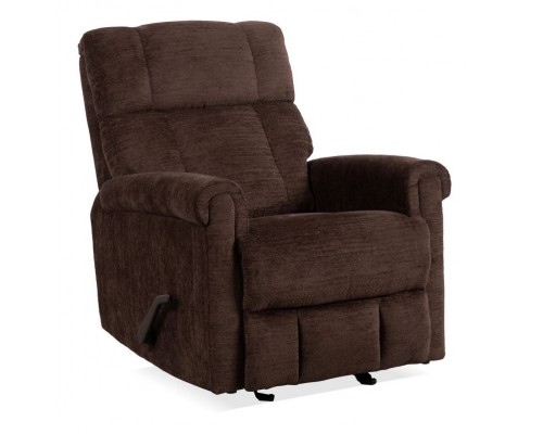 Classic Buffalo Fabric Perfect Match Gliding Recliner