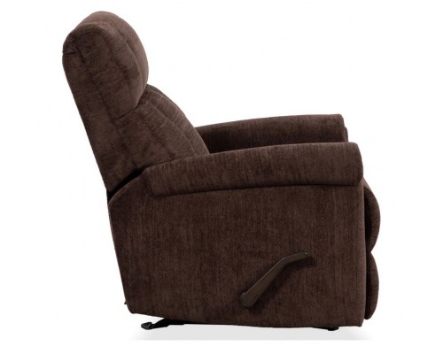 Classic Buffalo Fabric Perfect Match Gliding Recliner