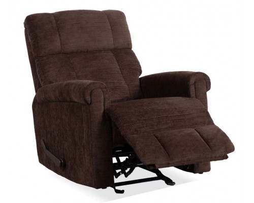 Classic Buffalo Fabric Perfect Match Gliding Recliner