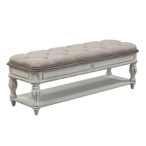 MAGNOLIA MANOR BED BENCH