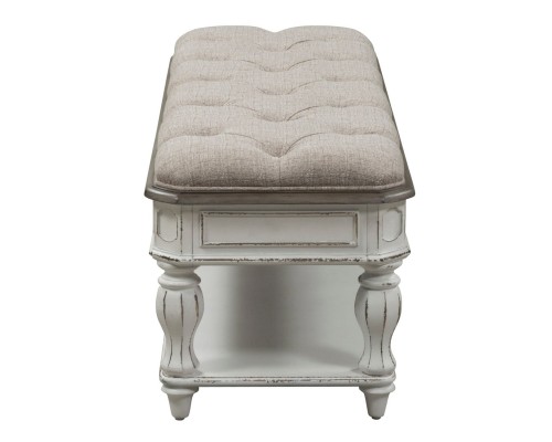 MAGNOLIA MANOR BED BENCH