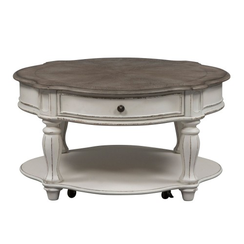 MAGNOLIA MANOR ROUND COCKTAIL TABLE