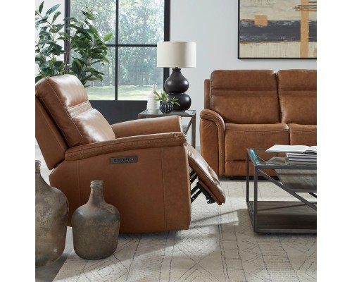 Cooper Power Swivel Glide Recliner W/Power Headrest & Lumbar