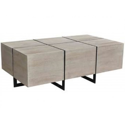 BENGAL MANOR WHITE WASH COFFEE TABLE
