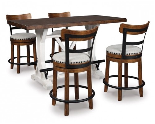 Valebeck Counter Height Dining Table Set