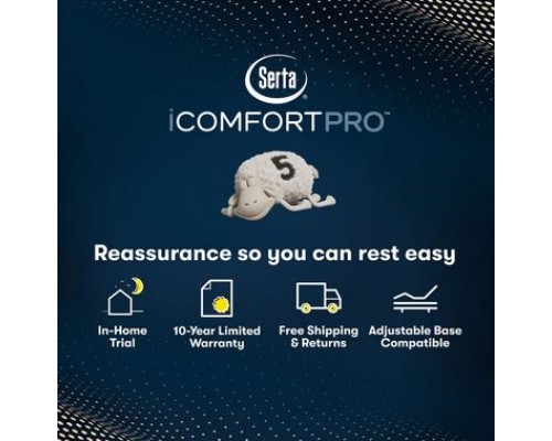   iComfortPro Dartmouth Plush Pillow Top Mattress