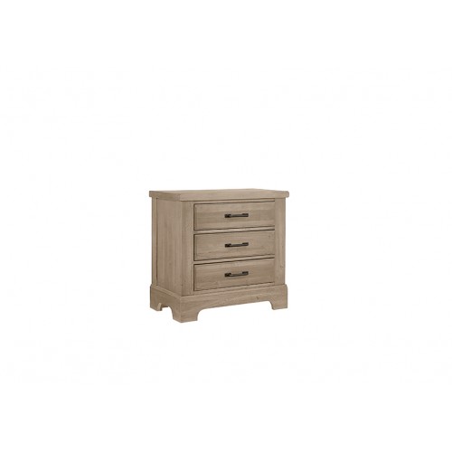 Cool Rustic Clear Maple NIGHT STAND 