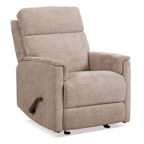 Compact Shoreline Fabric Perfect Match Gliding Recliner
