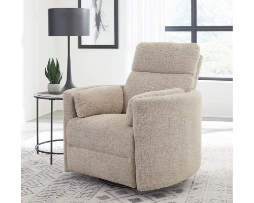 RADIUS - BURLAP Manual Swivel Glider Recliner