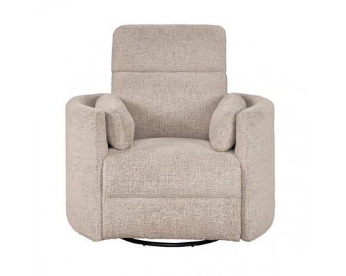 RADIUS - BURLAP Manual Swivel Glider Recliner