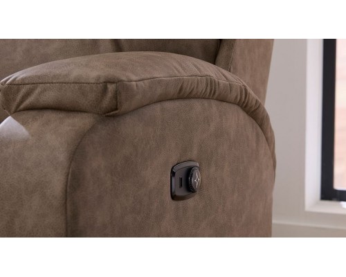 Maverly Power Reclining Sofa w/Power Headrest