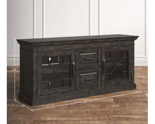 SUNDANCE - SMOKEY GREY 76 in. TV Console